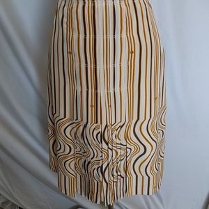 Stunning Tory Burch silk skirt with pleats